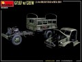 MiniArt G7107 w/Crew 1.5t 4x4 Cargo Truck w/Metal Body (1:35