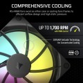 Corsair RS140 ARGB Black