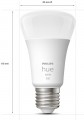 Philips Hue 9.5W E27 3 pcs + Bridge + dimmer switch