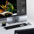 Satechi Stand & Hub For Mac Mini / Studio With NVMe SSD Encl