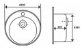 Lidz Sink 490A 0.6/160