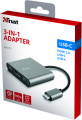 Упаковка Trust Dalyx 3-in-1 Multiport USB-C Adapter