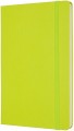 Moleskine Ruled Notebook Large Lime