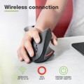 TECHLY Ergonomic Wireless Optical Vertical Mouse