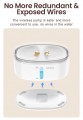 Rojeco Wireless Pump Water Fountain