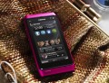 Nokia N8 розового цвета