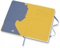 Moleskine Snow White Ruled Notebook Blue