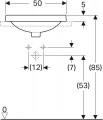 Geberit VariForm 50 500710012