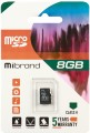 Упаковка Mibrand microSDHC Class 4