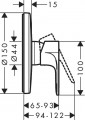 Hansgrohe Rebris E 72668000