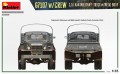 MiniArt G7107 w/Crew 1.5t 4x4 Cargo Truck w/Metal Body (1:35