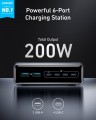 ANKER Prime Charger 200W 6 Ports GaN