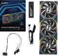 Lian Li Uni Fan SL120 LCD RGB 3-pack Black