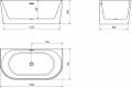 Mexen Oval 150x75 52671507500-01