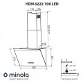 Minola HDN 6222 BL/I 700 LED