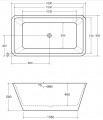 Besco Evita 160x80 WAS-160-E