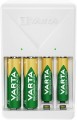 Varta Plug Charger 57657 + 4xAA 2100 mAh