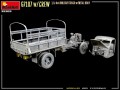 MiniArt G7107 w/Crew 1.5t 4x4 Cargo Truck w/Metal Body (1:35