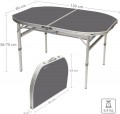 Bo-Camp Table Oval 1404415