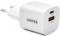 Unitek 1xUSB-A 1xUSB-C QC PC 3.0 33W