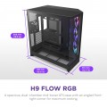 NZXT H9 Flow RGB+ 2025 Black