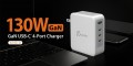 j5create 130W GaN USB-C 4-Port Charger