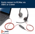 Poly Blackwire C3225 USB-C