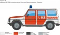 ITALERI Mercedes Benz G230 Feuerwehr (1:24)