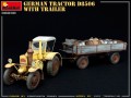 MiniArt German Tractor D8506 with Trailer (1:35)