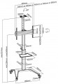 Gembird TVS-70T-02-W