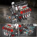 Mould King F488 Supercar V8 Engine 10130