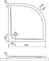 Excellent Sense X 90x90 BREX.1404.090.090.WHN