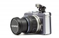 Olympus E-PL1 с открытой вспышкой