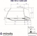 Minola HBI 7812 WH 1200 LED