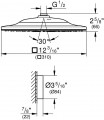 Grohe Rainshower SmartConnect 310 26643