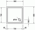 Duravit Starck Slimline 720114