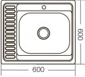 Zerix 60x60 0.4/160 R Z6060R-04-160E