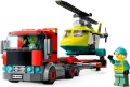 Lego Rescue Helicopter Transport 60343