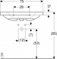 Geberit iCon Light 75 501.839.00.1