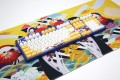 Varmilo Lovebirds Gold Desk Mat XL