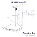 Minola HK 6614 BL 1000 LED