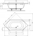 Ideal Standard Connect Air 190x90 E106901