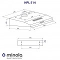 Minola HPL 514 WH