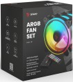 SAVIO FAN-01 4-pack