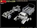 MiniArt G7107 w/Crew 1.5t 4x4 Cargo Truck w/Metal Body (1:35