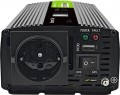 Green Cell Power Inverter LCD 12V to 500W/1000W Pure Sine