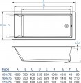 Koller Pool Cube 150x75