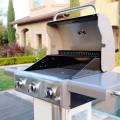 Kenmore 3-Burner Compact Gas Grill with Foldable Sides