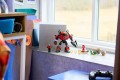 Lego Knuckles vs. Dr. Eggman Egg Crusher Mech 77005