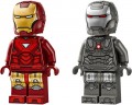 Lego Iron Man and War Machine vs Hammer Drones 76320